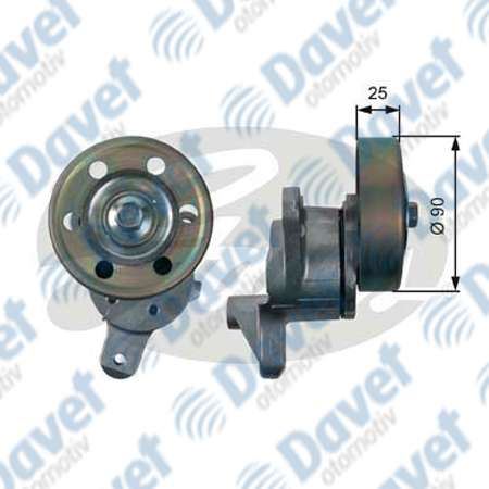 GATES T39154 Gergi Rulmani Kanalli Kayis Toyota Corolla 2.0 D 4d 2002-2009 Avensis 2.0 2001-2008